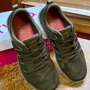 Ryka size 9.5m slip on camo sneaker. Brand new in box.